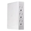 GoGreen Power Side Mount Wall Tap, 6 Outlet White (GG-16000TSM)
