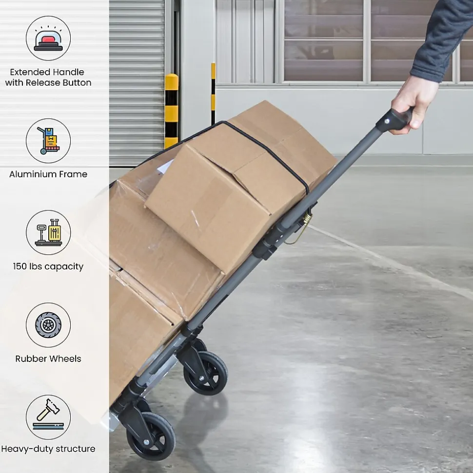 GoGreen Power Tilt Truck, Gray (TR1800)