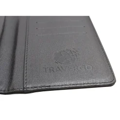 GoGreen Power Travergo Passport Holder, Black (TR1220BK)