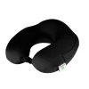 GoGreen Power Travergo Polyester Travel Pillow, Black (TR1080BK)