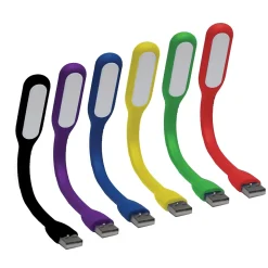 GoGreen Power USB COB LED Light, Red, 5/Pack (GG-113-USBRD)