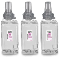 GOJO Antibacterial Foaming Hand Soap Refill for ADX-12 Dispenser, Plum Scent, 1250 mL, 3/Carton (8812-03)