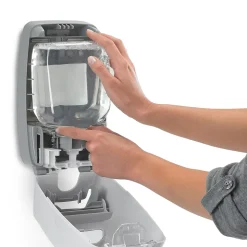 GOJO FMX 12 Wall Mounted Hand Soap Dispenser, Gray/Silver (5160-06)