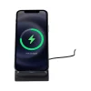 Gomovi by Vivitar Wireless Charging Stand for Qi Enabled Devices, Black (VM30090NBKT3512)