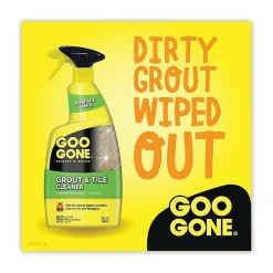 Goo Gone Grout and Tile Cleaner, Citrus Scent, 28 oz., 6/Carton (WMN2054A)
