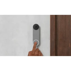 Google Nest Battery-Powered Video Doorbell, Ash Gray (6315043)