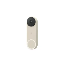 Google Nest Wired Smart Video Doorbell Security Camera, Beige (6747378)