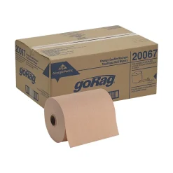 goRag Durable Fibers Cleaning Wipers, 250