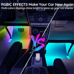 Govee RGBIC Multicolor LED Interior Car Lights (H6119AA1)