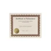 Great Papers Achievement Certificates, 8.5" x 11", Gold, 18/Pack (20104237)