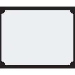 Great Papers Certificate Certificate Holders, 9.38" x 12", Black, 10/Pack (2019013)