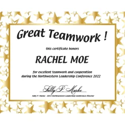 Great Papers Certificates, 8.5