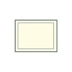 Great Papers Certificates, 8.5" x 11", Navy Blue and Beige, 30/Pack (20103774P2)