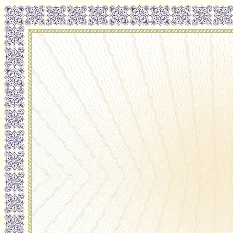 Great Papers Certificates, 8.5" x 11", Purple, 15/Pack (963023)