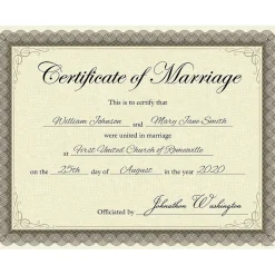 Great Papers Classic Parchment Certificates, 8.5