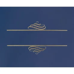 Great Papers Embossed Foil Certificate Holders, 8.5" x 11", Navy, 5/Pack (903119)