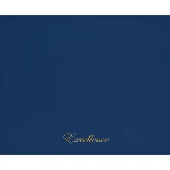 Great Papers Excellence Certificate Holders, 9.34" x 12", Blue/Gold, 5/Pack (2017044)