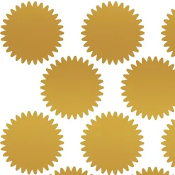 Great Papers! Gold Foil Value Certificate Seals, 100/Pack (949351)