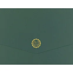 Great Papers Hunter Certificate Holders, 9.375" x 12", Green, 10/Pack (20103780PK2)