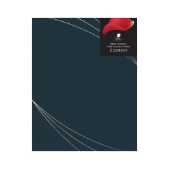 Great Papers Petal Touch Certificate Holders, 9.34" x 12", Midnight Blue, 5/Pack (2019001)