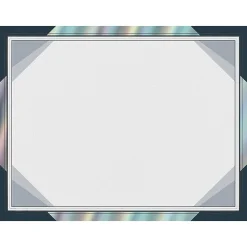 Great Papers Rainbow Foil Certificates, 8.5" x 11", Midnight Blue, 15/Pack (2019004)