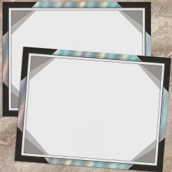 Great Papers Rainbow Foil Certificates, 8.5