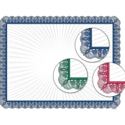 Great Papers Value Variety Certificates, 8.5" x 11", Multicolor, 30/Pack (2015094)