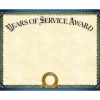 Great Papers Years of Service Certificates, 8.5" x 11", 20/Pack (2015113)