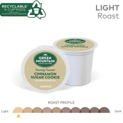 Green Mountain Cinnamon Sugar Cookie Coffee Keurig® K-Cup® Pods, Medium Roast, 24/Box (35814)