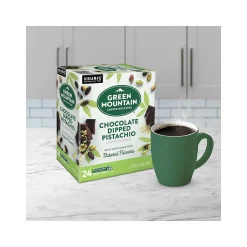 Green Mountain Coffee Roasters Chocolate Dipped Pistachio Coffee Keurig® K-Cup® Pods, 24/Box (5000378228)
