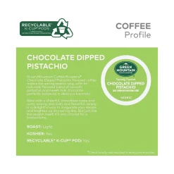 Green Mountain Coffee Roasters Chocolate Dipped Pistachio Coffee Keurig® K-Cup® Pods, 24/Box (5000378228)