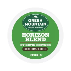Green Mountain Coffee Roasters Horizon Blend by Kevin Costner Coffee, Keurig K-Cup Pod, Dark Roast, 24/Carton (5000379575)
