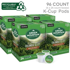 Green Mountain Colombia Select Coffee Keurig® K-Cup® Pods, Medium Roast, 96/Carton (6003)
