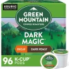 Green Mountain Dark Magic Decaf Coffee Keurig® K-Cup® Pods, Dark Roast, 96/Carton (504067)