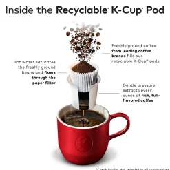 Green Mountain Hazelnut Coffee Keurig® K-Cup® Pods, Light Roast, 24/Box (6792)