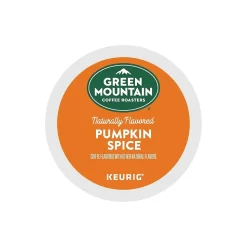 Green Mountain Pumpkin Spice Coffee, Keurig® K-Cup® Pod, Light Roast, 96/Carton (6758)