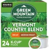 Green Mountain Vermont Country Blend Decaf Coffee Keurig® K-Cup® Pods, Medium Roast, 24/Box (7602)