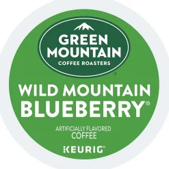Green Mountain Wild Mountain Blueberry Coffee Keurig® K-Cup® Pods, Light Roast, 24/Box (6783)