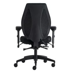 Gry Mattr + ergoCentric airCentric3 Task Chair, Extra Long Seat, Black (AIR3STXL)