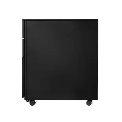 Gry Mattr 3-Drawer Mobile Vertical File Cabinet, Letter/Legal Size, Lockable, 23.62