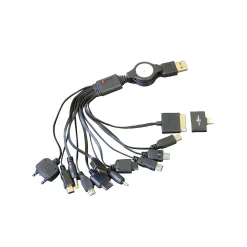 Guest Valet™ Universal Charger, USB Cable with 30 Pin/Lightning Adapter (UNICH1000/EA)