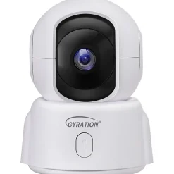 Gyration Cyberview 2000 2 Megapixel Smart WiFi Pan/Tilt Camera, White (CYBERVIEW 2000)