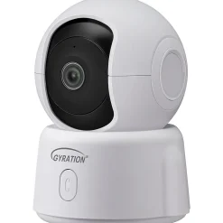 Gyration Cyberview 2000 2 Megapixel Smart WiFi Pan/Tilt Camera, White (CYBERVIEW 2000)