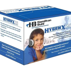 Hamilton Buhl™ HygenX Disposable Headphone Covers, 2.5" - 4" Diameter, 50/PR, 2 PR/BD