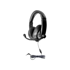 Hamilton Buhl Smart-Trek Deluxe Stereo Phone Headset, Over-the-Ear, Black (ST2BK)