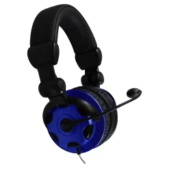 Hamilton Buhl USB-A Noise Canceling Stereo Computer Headset, Blue (TP1-USB)