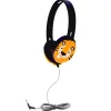 HamiltonBuhl Primo Series Stereo Headphone, Tiger Face, Black/Orange (HECPRM100T)