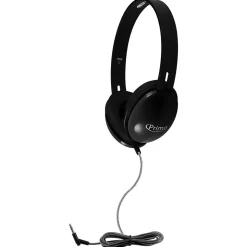 HamiltonBuhl Primo Stereo Headphones, Black, 2/Pack (HECPRM100B-2)