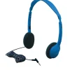 HamiltonBuhl Stereo Headphones, Blue (KIDS-HA2)