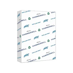 Hammermill 30% Recycled Colored Paper, 20 lbs., 8.5" x 11", Canary, 500 Sheets/Ream, 10 Reams/Carton (102921)